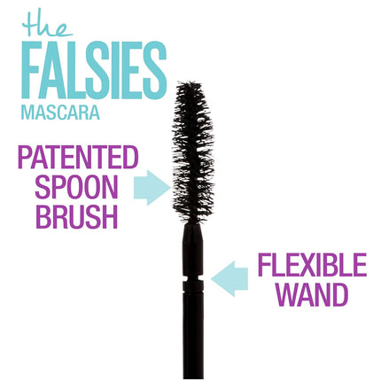 Volum' Express Falsies Volumizing Mascara, Washable, Blackest Black, 1 Count