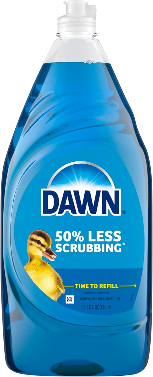 Original Scent Dish Soap – 38 fl oz, Powerful Cleaning Formula