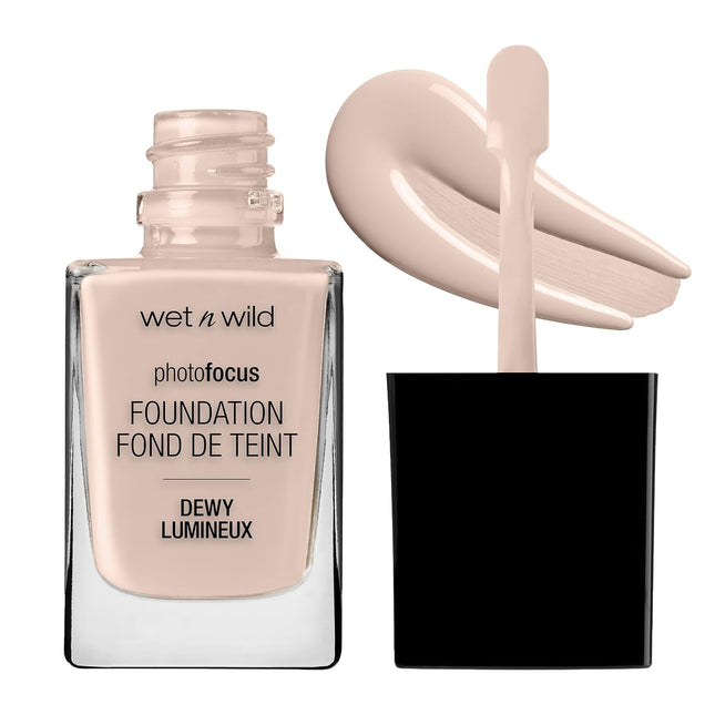Photo Focus Dewy Foundation Rose Ivory, Hydrating Natural Finish Liquid Makeup