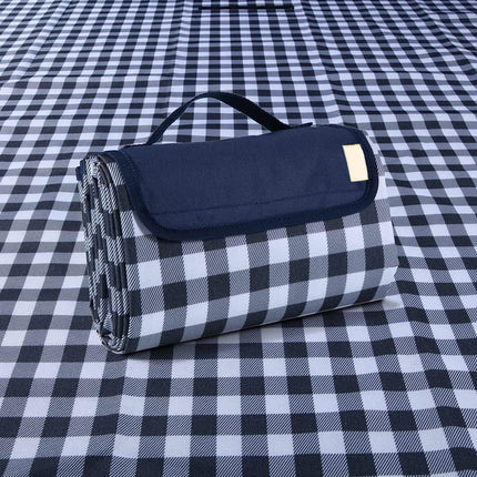 Large Picnic Blanket 80x60", Waterproof Sandproof Foldable Mat for Camping & Beach