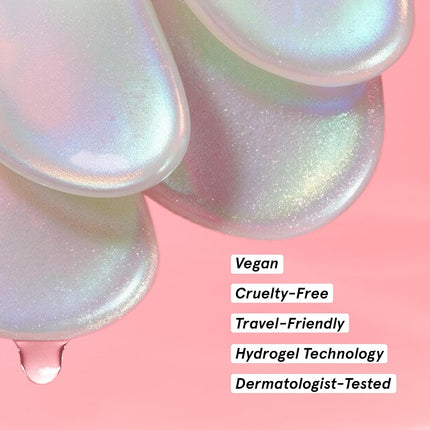Peptide Under Eye Patches 6 Pairs, Niacinamide & Rice Extract, Firming Eye Masks, Vegan
