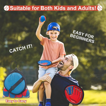 Toss and Catch Ball Game Set for Kids Outdoor Beach Yard Family Fun Toys