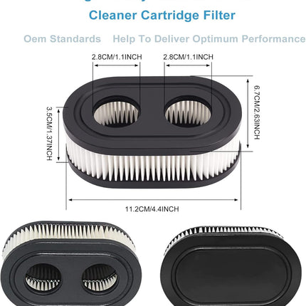 2pcs 593260 Air Filter – Lawn Mower Replacement for 4247, 5432, 550EX