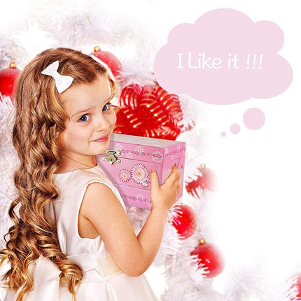 Kids Pink Musical Jewelry Box – Swan Lake Music, Ballerina Jewelry Set