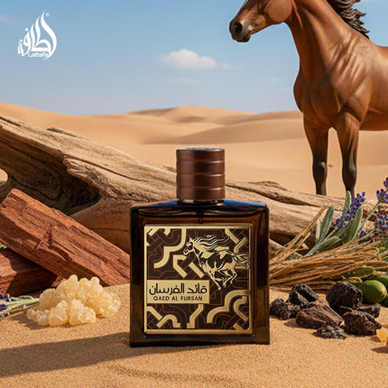 Lattafa Qaed Al Fursan Untamed EDP 90ml Unisex Amber Spicy Woody Fragrance