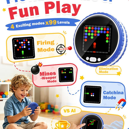 7 in 1 Electronic Strategy Board Game AI Travel Puzzle for Kids Adults