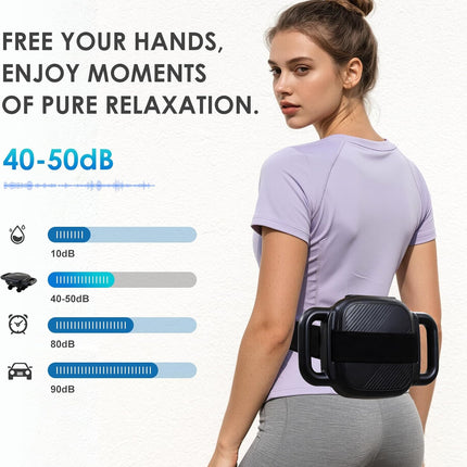 Six Head Massage Gun 50 Intensity 9 Modes Muscle Pain Relief Device