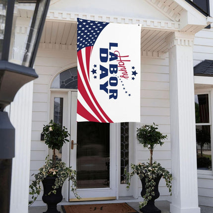 3x5 Ft Happy Labor Day Flag Outdoor Holiday Decoration American Banner