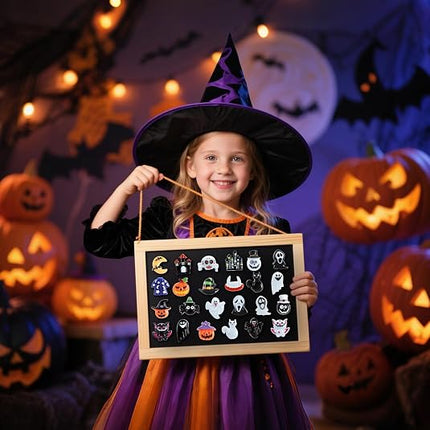 100-Piece Halloween Resin Charms, 3D Flatback Ornaments for DIY Crafts & Scrapbooks