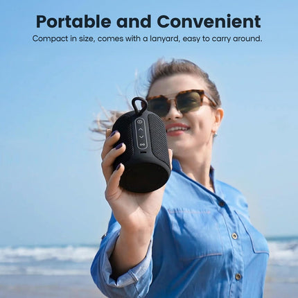 Bluetooth Speaker, IP67 Waterproof, 15W Stereo, TWS, 2500mAh, Portable