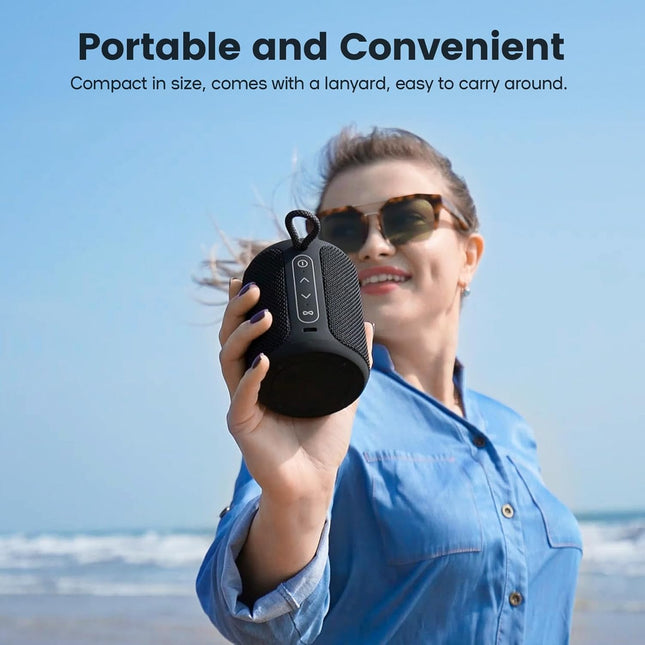 Bluetooth Speaker, IP67 Waterproof, 15W Stereo, TWS, 2500mAh, Portable