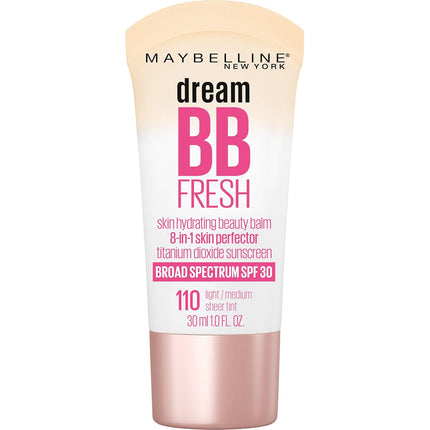 Dream Fresh Skin Hydrating BB Cream SPF 30, 8-in-1, Sheer Light Medium Tint 1oz
