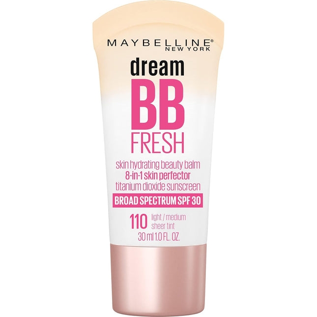 Dream Fresh Skin Hydrating BB Cream SPF 30, 8-in-1, Sheer Light Medium Tint 1oz
