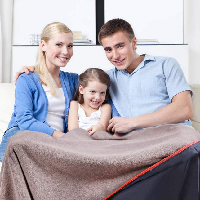 Large Waterproof Stadium Blanket – Soft Fleece, Windproof for Outdoor Sports