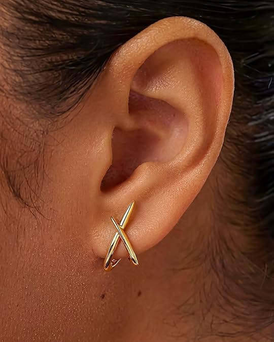 14K Gold Stud Earrings for Women – Dainty, Minimalist, Hypoallergenic