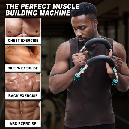 Ultimate Twister Arm Trainer: Adjustable Chest & Shoulder Workout Equipment for Men