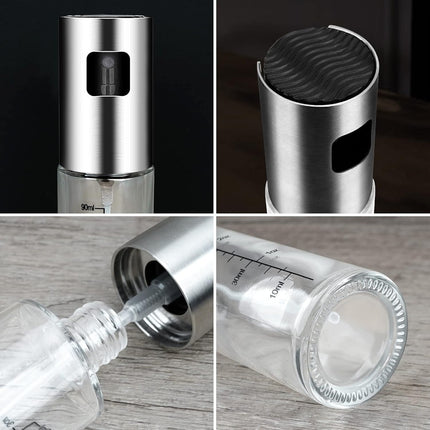 2 Pack Olive Oil Sprayer Bottles Refillable Cooking Oil Mister for Kitchen