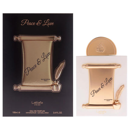 Lattafa Pride Peace & Love Perfume Unisex 100ml Eau de Parfum Fruity Floral Fragrance