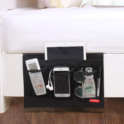 Bedside Storage Organizer – Caddy for Remote, Phone, Tablet & Accessories