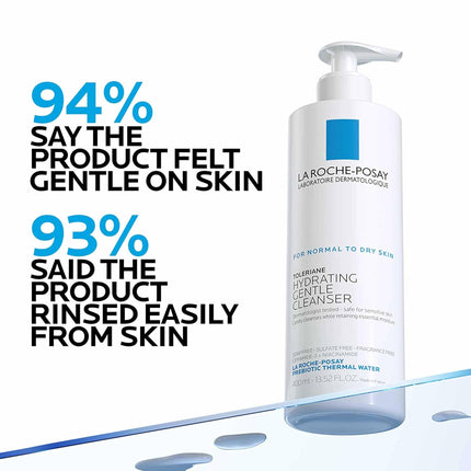 Toleriane Hydrating Face Cleanser – Niacinamide & Ceramides, Fragrance-Free