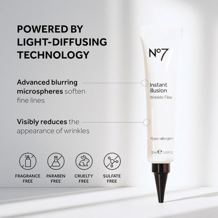 Instant Illusion Wrinkle Filler – Anti-Aging Serum for Smooth, Youthful Skin