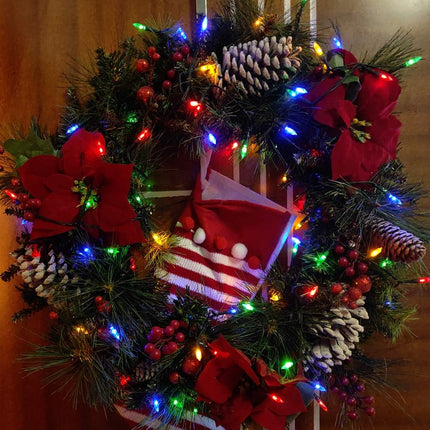 50 Count Christmas String Lights 18FT Battery Operated 8 Modes Timer