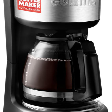 5 Cup One-Touch Drip Coffee Maker, Pause & Serve, Keep Warm, Black Finish