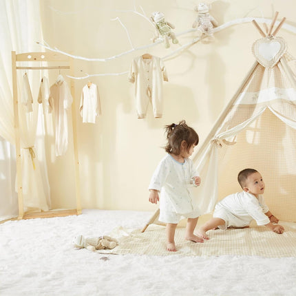 4x6 White Fluffy Rug – Soft Cream Area Carpet for Living Room & Kids’ Bedroom