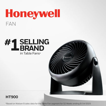 TurboForce Air Circulator HT900 Small Tabletop Fan with 3 Speed Settings
