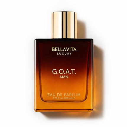 BellaVita Luxury G.O.A.T. Eau de Parfum for Men 100ml Citrus Woody Fragrance