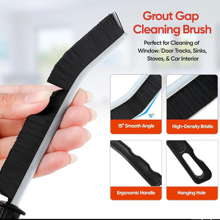 Crevice Cleaning Brush – Multifunctional Tool for Bathroom, Kitchen, Grout & Sink