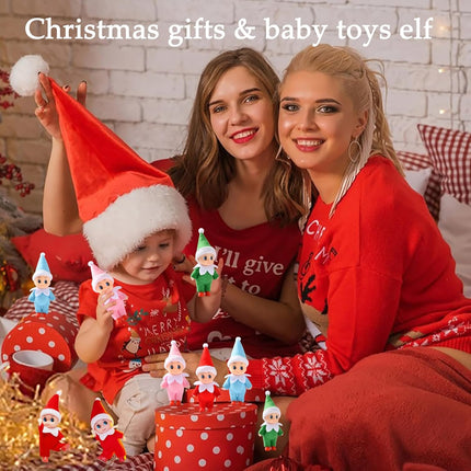Tiny Elf Baby Doll – Mini Elf Girl/Boy Christmas Decoration & Stocking Stuffer Gift
