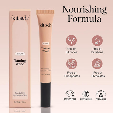 Clear Serum-Like Hair Mascara: Taming Wand with Vitamin E for Smooth, Frizz-Free Hair
