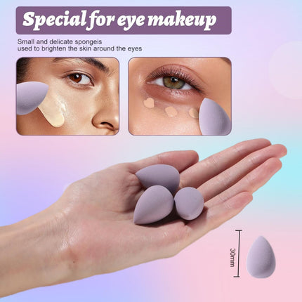 14PCS Makeup Sponge Set Triangle Puff Beauty Blender with Travel Case