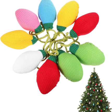 Felt Christmas Garland – Rainbow Wool Balls DIY Hanging Tree & Home Decor
