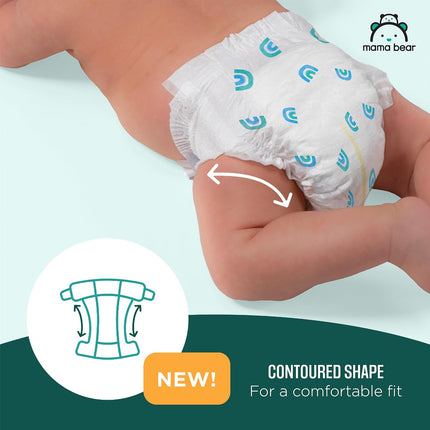 Mama Bear Gentle Touch Newborn Diapers – Size Newborn, 30 Count