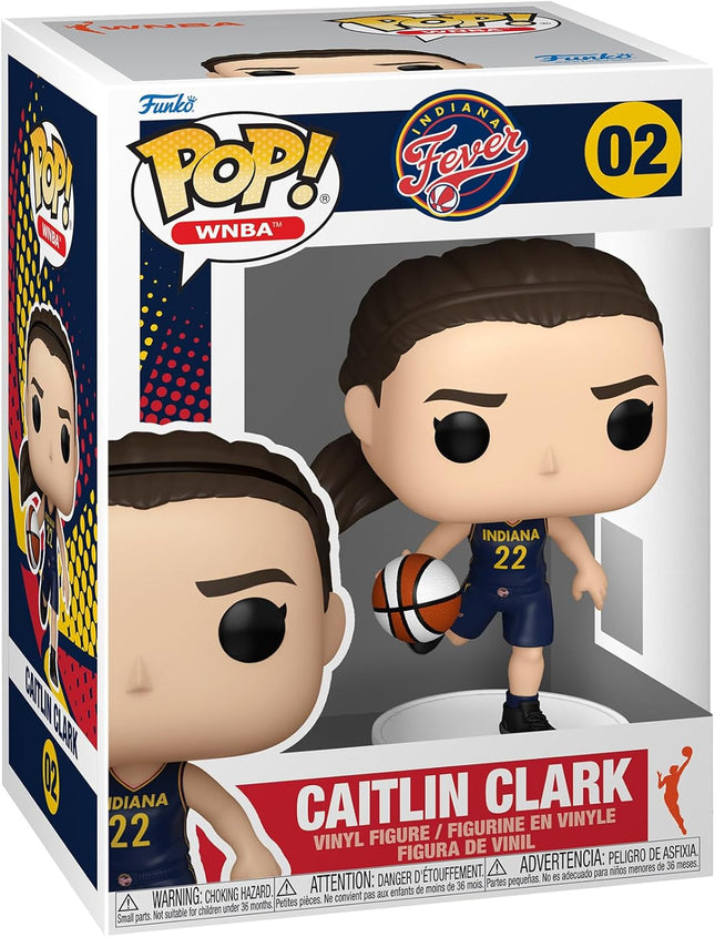 Caitlin Clark WNBA Collectible Vinyl Figure – Indiana Fever, Sports Gift for Kids & Adults