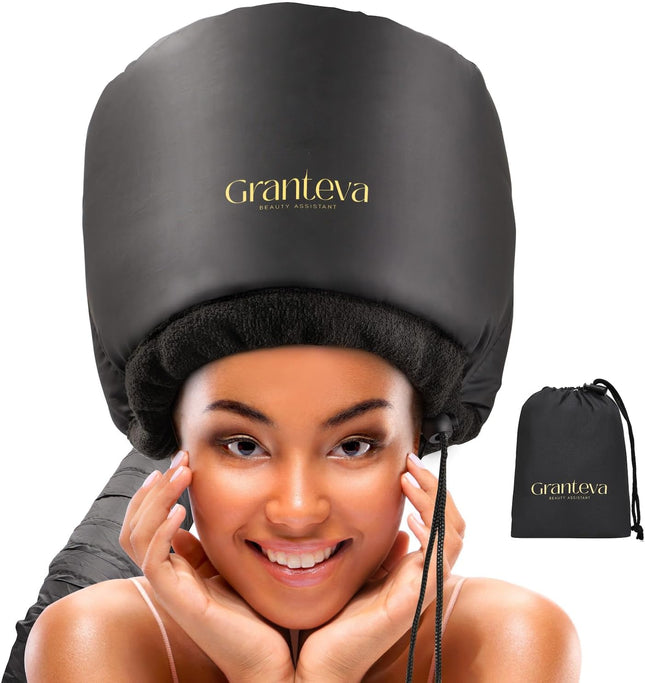 Hooded Hair Dryer Attachment with Headband for Curly Hair Deep Conditioning