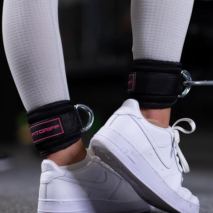 Gym Ankle Straps V3 – Kickback & Leg Pulley Cable Machine Accessories