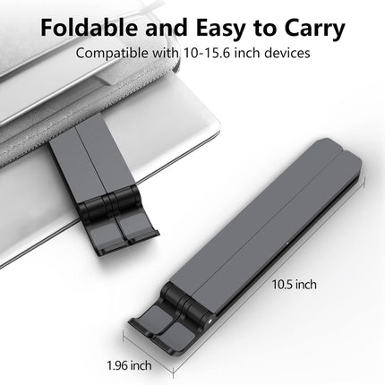 Adjustable Laptop Stand Foldable Riser for 10-15.6" Notebook Computer