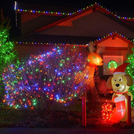 20Ft Mardi Gras Christmas Tree Lights – Multi-Color with End Connectors