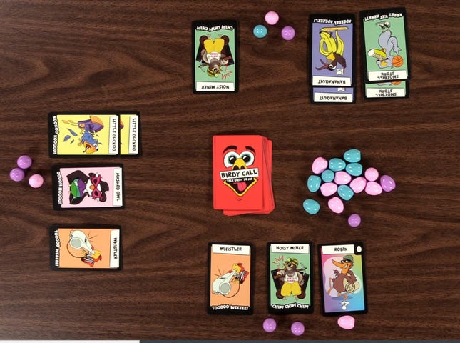 CALL Family Party Card Game Bird Matching Egg Collecting Game for All Ages