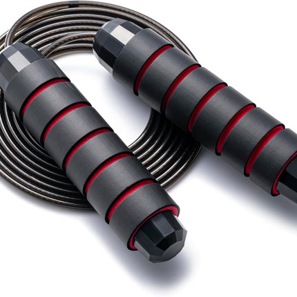 Jump Rope for Exercise – Adjustable, Speed Rope with Bearings, Women & Men