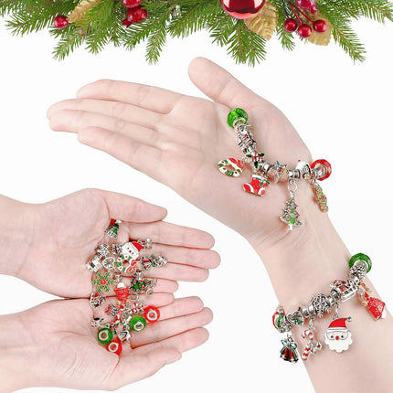 2025 Advent Calendar for Girls – DIY Jewelry Charm Bracelet Kit, 24 Days
