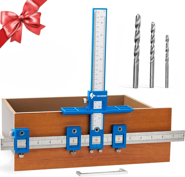 Cabinet Hardware Jig Drill Guide Template for Door Drawer Handle Installation