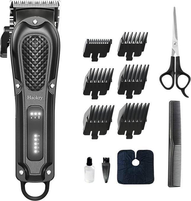 Professional Hair Clippers for Men Cordless Corded Barber Beard Trimmer