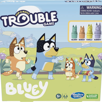 Bluey Trouble Board Game, Fun Family Game for Kids 5+ (Amazon Exclusive)