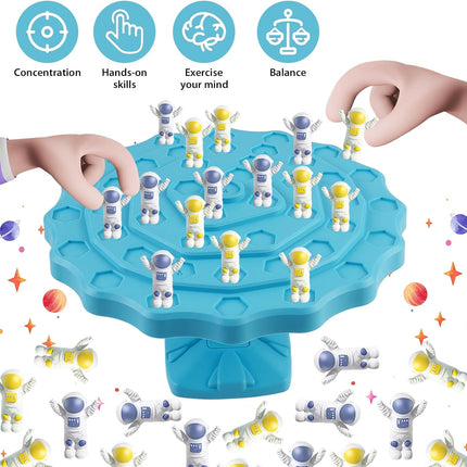 Astronaut Balance Board Game Interactive Family Tabletop Game Ages 6+