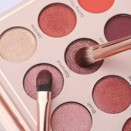 6-Pc Eye Makeup Brush Set, Soft Blending Eyeshadow, Eyeliner & Brow Brushes