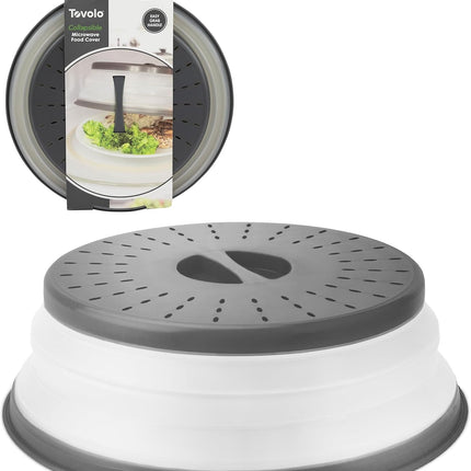 Microwave Splatter Cover Medium – Collapsible Vented Silicone, BPA-Free